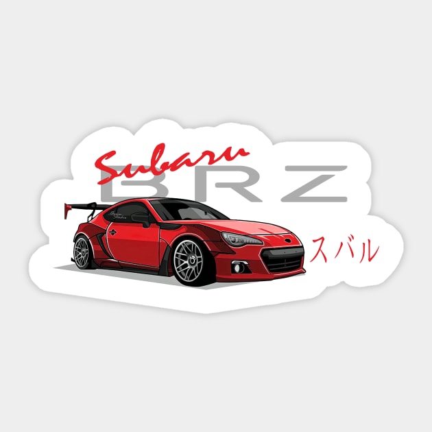 BRZ, JDM Sticker by T-JD